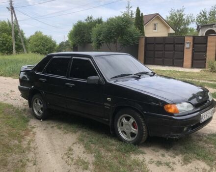 Черный ВАЗ 2115 Самара, объемом двигателя 1.6 л и пробегом 225 тыс. км за 2550 $, фото 2 на Automoto.ua