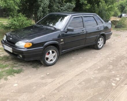Черный ВАЗ 2115 Самара, объемом двигателя 1.6 л и пробегом 225 тыс. км за 2550 $, фото 3 на Automoto.ua