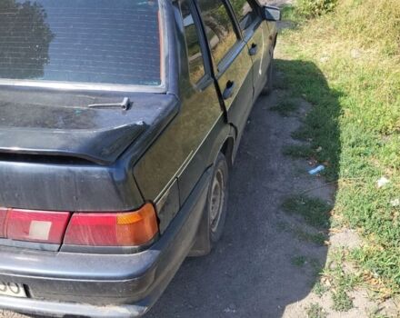 Чорний ВАЗ 2115 Самара, об'ємом двигуна 1.6 л та пробігом 200 тис. км за 1800 $, фото 2 на Automoto.ua