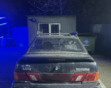 Чорний ВАЗ 2115 Самара, об'ємом двигуна 1.6 л та пробігом 193 тис. км за 800 $, фото 3 на Automoto.ua