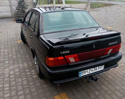 Чорний ВАЗ 2115 Самара, об'ємом двигуна 1.6 л та пробігом 190 тис. км за 1800 $, фото 7 на Automoto.ua