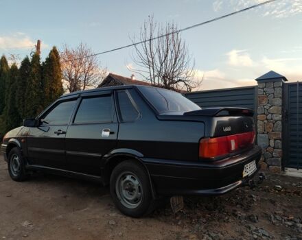 Черный ВАЗ 2115 Самара, объемом двигателя 1.6 л и пробегом 188 тыс. км за 2500 $, фото 3 на Automoto.ua
