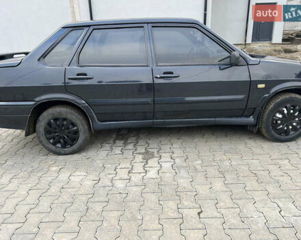 Чорний ВАЗ 2115 Самара, об'ємом двигуна 1.6 л та пробігом 280 тис. км за 1250 $, фото 2 на Automoto.ua