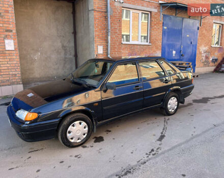 Чорний ВАЗ 2115 Самара, об'ємом двигуна 1.6 л та пробігом 83 тис. км за 2100 $, фото 4 на Automoto.ua