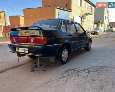 Чорний ВАЗ 2115 Самара, об'ємом двигуна 1.6 л та пробігом 83 тис. км за 2100 $, фото 7 на Automoto.ua