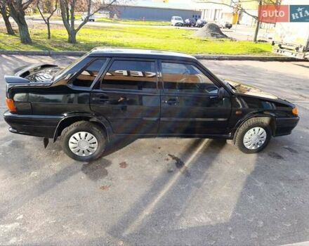 Чорний ВАЗ 2115 Самара, об'ємом двигуна 1.6 л та пробігом 94 тис. км за 3750 $, фото 1 на Automoto.ua