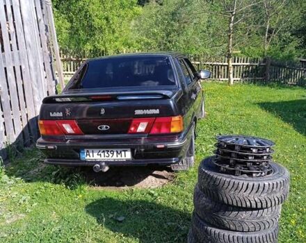 Чорний ВАЗ 2115 Самара, об'ємом двигуна 1.6 л та пробігом 230 тис. км за 2200 $, фото 4 на Automoto.ua