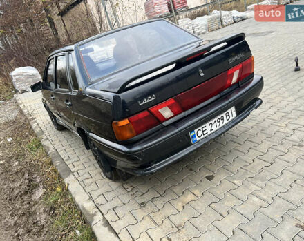 Чорний ВАЗ 2115 Самара, об'ємом двигуна 1.6 л та пробігом 280 тис. км за 1250 $, фото 7 на Automoto.ua