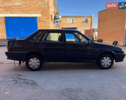 Чорний ВАЗ 2115 Самара, об'ємом двигуна 1.6 л та пробігом 83 тис. км за 2100 $, фото 9 на Automoto.ua