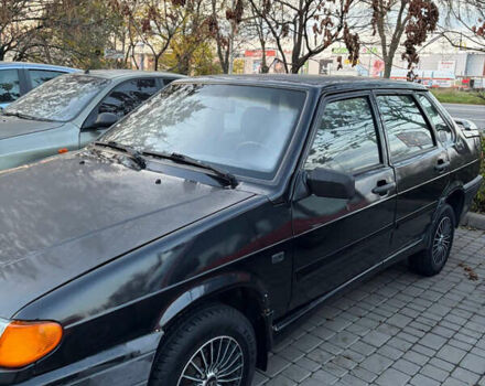 Чорний ВАЗ 2115 Самара, об'ємом двигуна 1.6 л та пробігом 235 тис. км за 1600 $, фото 3 на Automoto.ua
