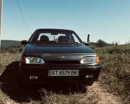 Черный ВАЗ 2115 Самара, объемом двигателя 1.6 л и пробегом 175 тыс. км за 1600 $, фото 7 на Automoto.ua