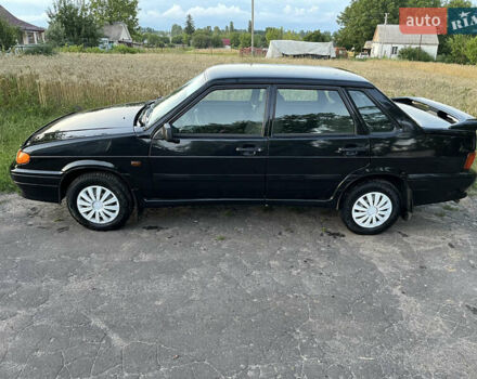 Черный ВАЗ 2115 Самара, объемом двигателя 1.6 л и пробегом 76 тыс. км за 3500 $, фото 5 на Automoto.ua