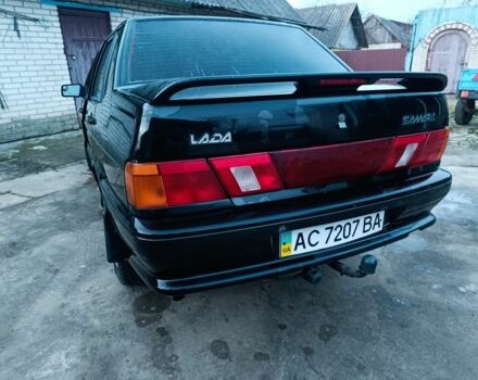 Черный ВАЗ 2115 Самара, объемом двигателя 0 л и пробегом 265 тыс. км за 2650 $, фото 4 на Automoto.ua