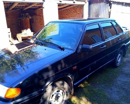 Черный ВАЗ 2115 Самара, объемом двигателя 1.6 л и пробегом 201 тыс. км за 1700 $, фото 10 на Automoto.ua