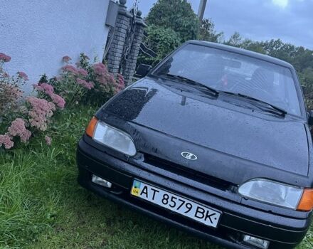 Черный ВАЗ 2115 Самара, объемом двигателя 1.6 л и пробегом 175 тыс. км за 1600 $, фото 4 на Automoto.ua