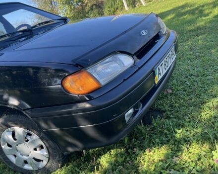 Черный ВАЗ 2115 Самара, объемом двигателя 1.6 л и пробегом 175 тыс. км за 1600 $, фото 1 на Automoto.ua