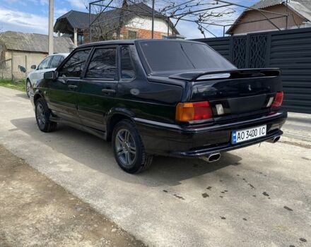 Черный ВАЗ 2115 Самара, объемом двигателя 1.6 л и пробегом 52 тыс. км за 3000 $, фото 2 на Automoto.ua