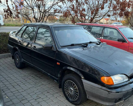 Чорний ВАЗ 2115 Самара, об'ємом двигуна 1.6 л та пробігом 235 тис. км за 1600 $, фото 2 на Automoto.ua
