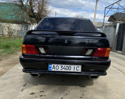 Черный ВАЗ 2115 Самара, объемом двигателя 1.6 л и пробегом 52 тыс. км за 3000 $, фото 3 на Automoto.ua