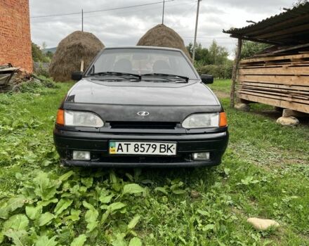 Черный ВАЗ 2115 Самара, объемом двигателя 1.6 л и пробегом 175 тыс. км за 1600 $, фото 3 на Automoto.ua
