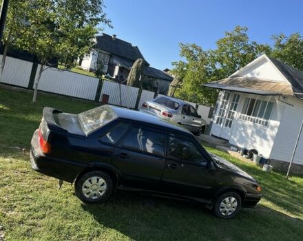 Черный ВАЗ 2115 Самара, объемом двигателя 1.6 л и пробегом 175 тыс. км за 1600 $, фото 6 на Automoto.ua