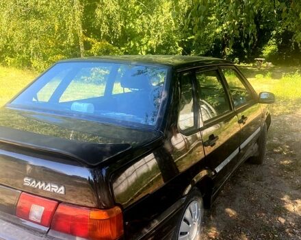 Черный ВАЗ 2115 Самара, объемом двигателя 1.6 л и пробегом 230 тыс. км за 1750 $, фото 7 на Automoto.ua
