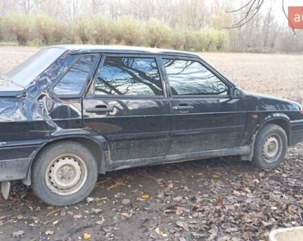 Чорний ВАЗ 2115 Самара, об'ємом двигуна 1.6 л та пробігом 20 тис. км за 800 $, фото 4 на Automoto.ua