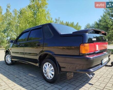 Черный ВАЗ 2115 Самара, объемом двигателя 1.6 л и пробегом 93 тыс. км за 3600 $, фото 8 на Automoto.ua