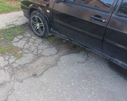 Черный ВАЗ 2115 Самара, объемом двигателя 1.6 л и пробегом 148 тыс. км за 2900 $, фото 2 на Automoto.ua