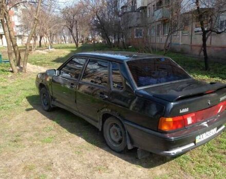 Черный ВАЗ 2115 Самара, объемом двигателя 1.6 л и пробегом 103 тыс. км за 3200 $, фото 2 на Automoto.ua