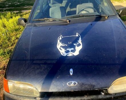 Черный ВАЗ 2115 Самара, объемом двигателя 1.6 л и пробегом 230 тыс. км за 1750 $, фото 1 на Automoto.ua