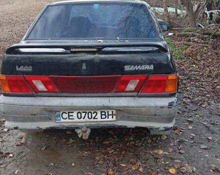 Чорний ВАЗ 2115 Самара, об'ємом двигуна 1.6 л та пробігом 20 тис. км за 800 $, фото 3 на Automoto.ua
