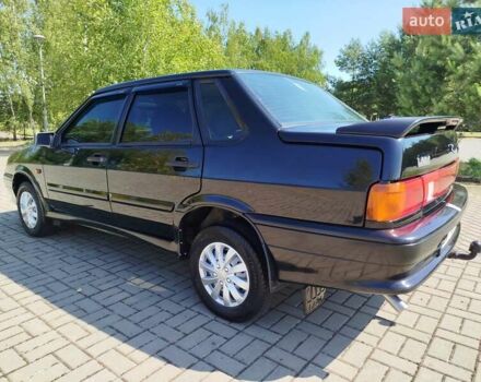Черный ВАЗ 2115 Самара, объемом двигателя 1.6 л и пробегом 93 тыс. км за 3600 $, фото 7 на Automoto.ua