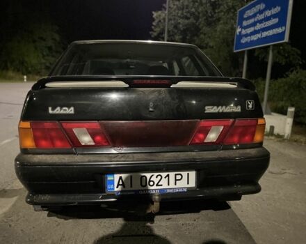 Чорний ВАЗ 2115 Самара, об'ємом двигуна 1.6 л та пробігом 73 тис. км за 2400 $, фото 4 на Automoto.ua
