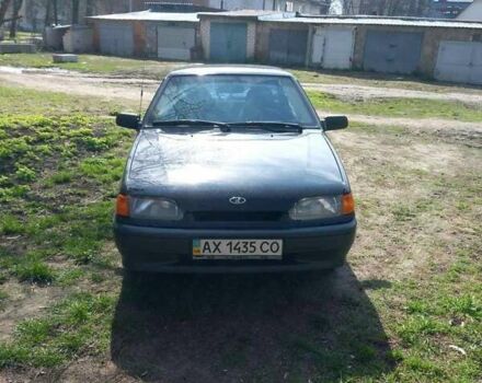 Черный ВАЗ 2115 Самара, объемом двигателя 1.6 л и пробегом 103 тыс. км за 3200 $, фото 1 на Automoto.ua