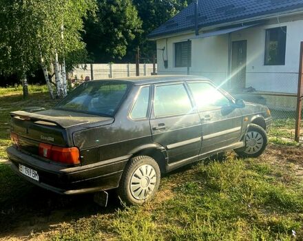 Черный ВАЗ 2115 Самара, объемом двигателя 1.6 л и пробегом 230 тыс. км за 1750 $, фото 3 на Automoto.ua