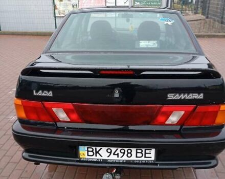 Чорний ВАЗ 2115 Самара, об'ємом двигуна 1.6 л та пробігом 93 тис. км за 3000 $, фото 3 на Automoto.ua