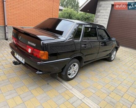 Черный ВАЗ 2115 Самара, объемом двигателя 1.6 л и пробегом 94 тыс. км за 3800 $, фото 8 на Automoto.ua