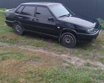 Черный ВАЗ 2115 Самара, объемом двигателя 1.6 л и пробегом 123 тыс. км за 1900 $, фото 4 на Automoto.ua