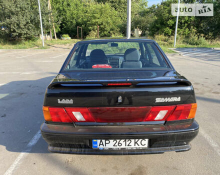 Черный ВАЗ 2115 Самара, объемом двигателя 1.6 л и пробегом 22 тыс. км за 4600 $, фото 2 на Automoto.ua