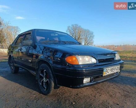 Черный ВАЗ 2115 Самара, объемом двигателя 1.6 л и пробегом 111 тыс. км за 1890 $, фото 16 на Automoto.ua