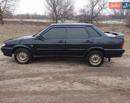 Чорний ВАЗ 2115 Самара, об'ємом двигуна 1.6 л та пробігом 210 тис. км за 3000 $, фото 2 на Automoto.ua