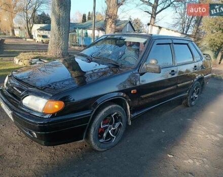 Черный ВАЗ 2115 Самара, объемом двигателя 1.6 л и пробегом 111 тыс. км за 1890 $, фото 4 на Automoto.ua