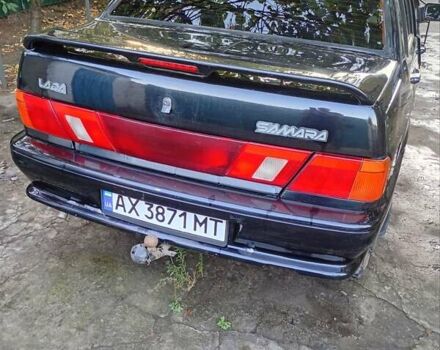 Чорний ВАЗ 2115 Самара, об'ємом двигуна 1.6 л та пробігом 97 тис. км за 3500 $, фото 7 на Automoto.ua