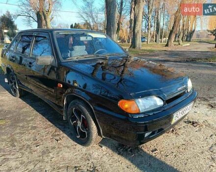Черный ВАЗ 2115 Самара, объемом двигателя 1.6 л и пробегом 111 тыс. км за 1890 $, фото 5 на Automoto.ua