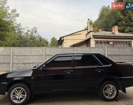 Черный ВАЗ 2115 Самара, объемом двигателя 1.6 л и пробегом 94 тыс. км за 3800 $, фото 14 на Automoto.ua
