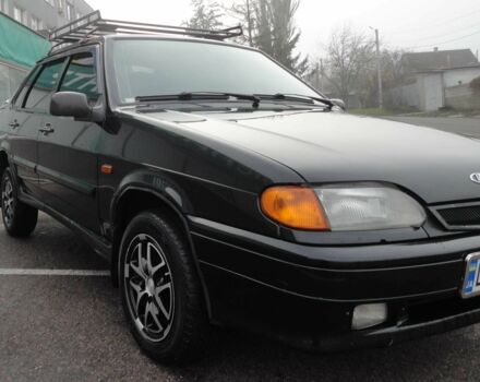 Черный ВАЗ 2115 Самара, объемом двигателя 1.6 л и пробегом 112 тыс. км за 3299 $, фото 2 на Automoto.ua