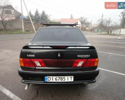 Черный ВАЗ 2115 Самара, объемом двигателя 1.6 л и пробегом 112 тыс. км за 3299 $, фото 5 на Automoto.ua