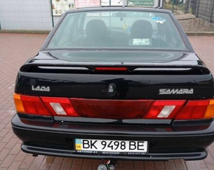 Чорний ВАЗ 2115 Самара, об'ємом двигуна 1.6 л та пробігом 93 тис. км за 3000 $, фото 2 на Automoto.ua