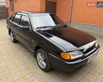 Черный ВАЗ 2115 Самара, объемом двигателя 1.6 л и пробегом 94 тыс. км за 3800 $, фото 7 на Automoto.ua